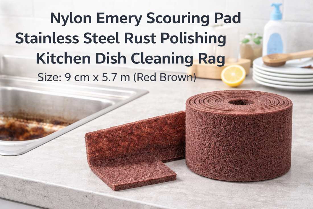 Heavy-Duty Nylon Emery Scouring Pad: The Ultimate Solution for Tough Kitchen Messes