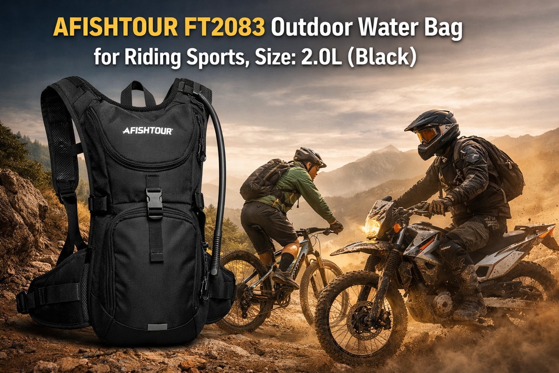 Stay Hydrated on the Go: AFISHTOUR FT2083 2.0L Outdoor Water Bag for Riding Sports