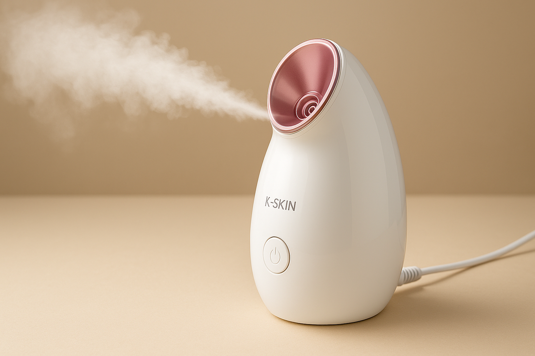 K-SKIN K33S Facial Steamer Machine Hot Mist Face Sprayer Nano Sprayer For Home Use SPA Steaming Deep Clean Face Massage Care Tools