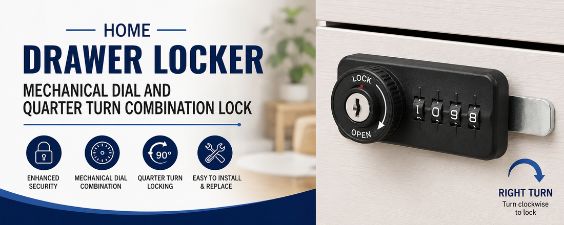 Secure Storage Made Easy, with a Home Drawer Locker