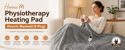 Home physiotherapy heating pad electric blanket , for comfortable warmth and muscle relaxation