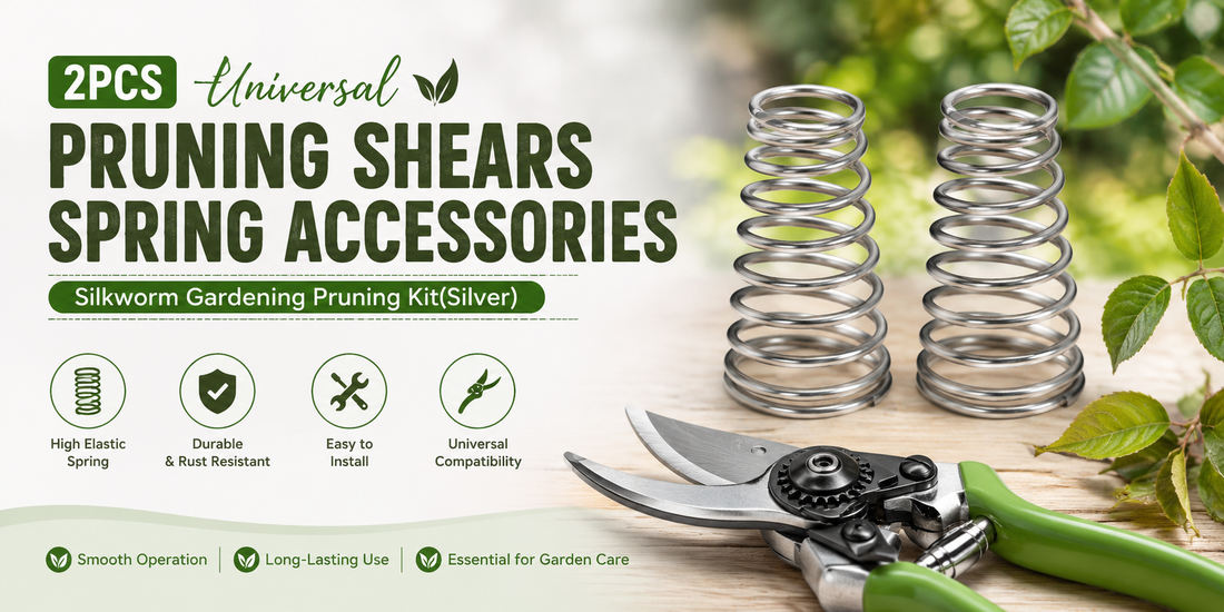 2pcs Universal Pruning Shears Spring Accessories Silkworm Gardening Pruning Kit