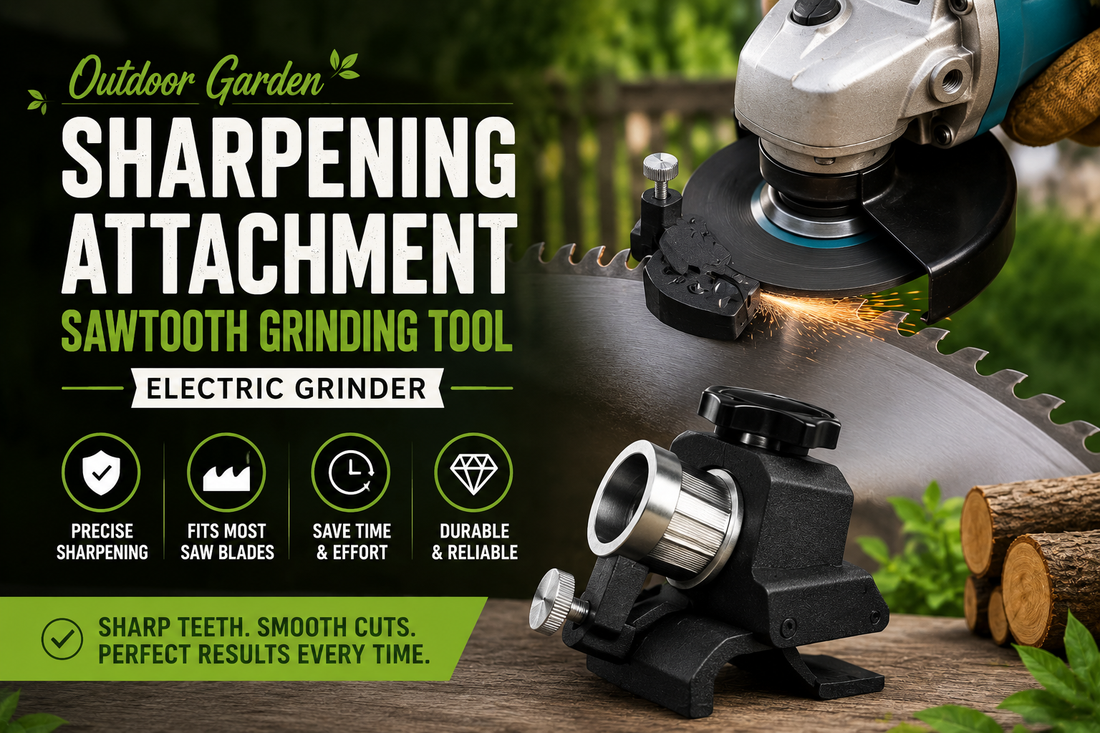 Ultimate Guide to the Outdoor Garden Sharpening Attachment Sawtooth Grinding Tool
