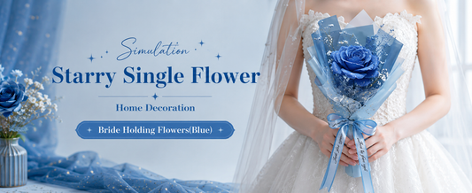 Enhancing Wedding Elegance and Home Beauty with a Simulation “Starry” Single Flower Home Decoration