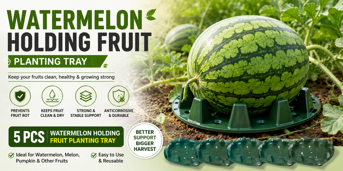 Garden Essentials: Anticorrosive Fruit Support Trays for Watermelons