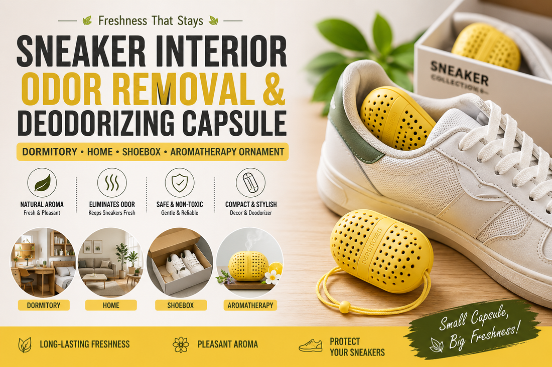 Keep Shoes Smelling Clean with This Stylish Aromatherapy Deodorizer