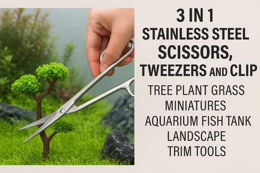Mastering Miniature Landscapes: The Ultimate 3-in-1 Tool for Aquascaping and Garden Precision