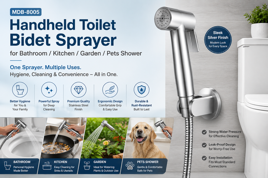 Upgrade Your Home Hygiene with the MDB-8005 Bidet Sprayer