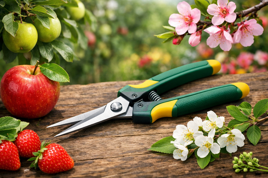 Elevate Your Harvest with Precision The Essential Guide to Using 6608-1 Agricultural Fruit and Flower Thinning Scissors