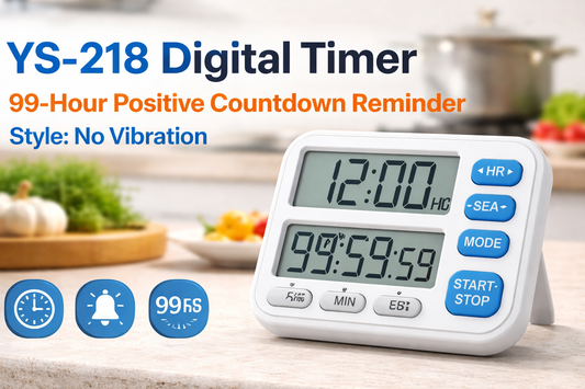 YS-218 Digital Timer Review: The Ultimate 99-Hour Countdown Companion for Everyday Use