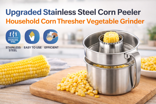 Upgraded Stainless Steel Corn Peeler: The Ultimate Kitchen Tool for Effortless Corn Preparation
