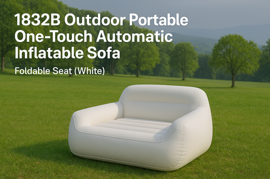 Elevate Outdoor Comfort: The 1832B One-Touch Inflatable Sofa That Redefines Relaxation Anywhere