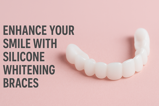 Enhance Your Smile with Silicone Whitening Simulation Braces – Comfortable Fit & Natural Look