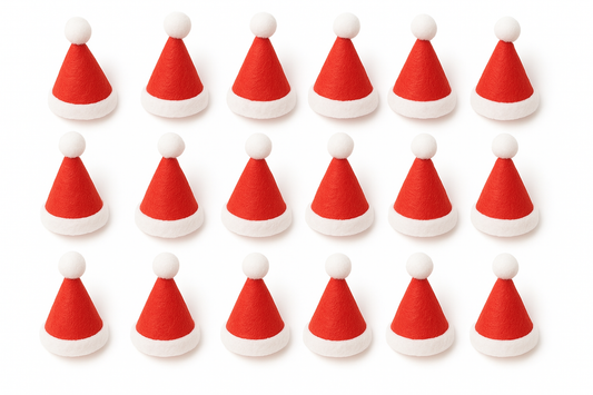 20 PCS Christmas Dinner Table Decoration Candy Lollipop Hat – Add Whimsical Festive Charm to Your Holiday Table Setting