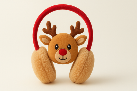 Festive Warmth: Adorable Little Elk Christmas Head Hoop for All Ages