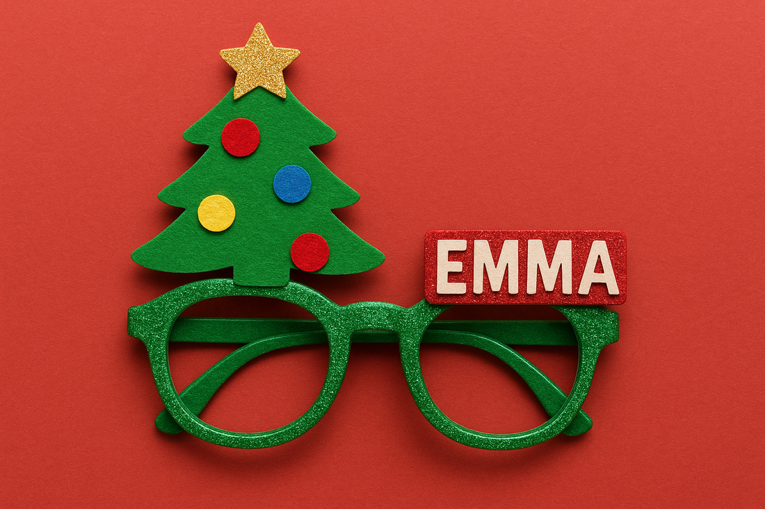 Christmas Fun and Festive Style: Personalized Big Christmas Tree Hair Clip with Colorful Balls for Holiday Parties and Celebrations