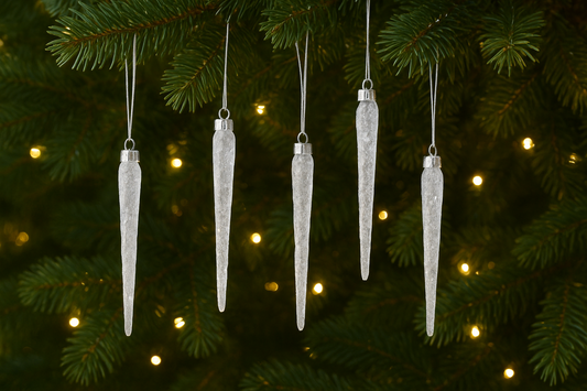 Enchanting Winter Glow — The Elegant White Ice Bar Christmas Ornaments That Transform Your Holiday Décor
