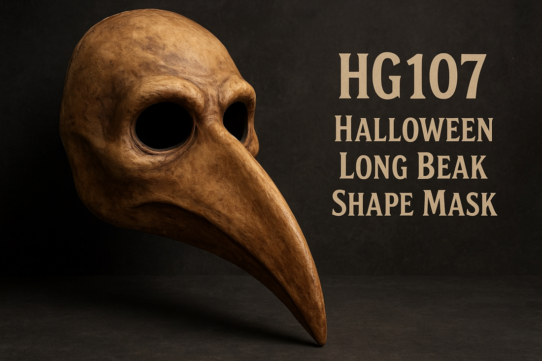 Elegance in the Shadows: Unveiling the Mysterious Charm and Timeless Allure of the HG107 Halloween Long Beak Shape Mask