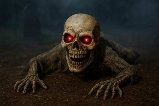 Halloween Party Essentials Skull Collection Crawling Zombie Ghost Skull