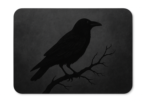 Halloween Black Crow Placemat Restaurant Decoration Insulation Pad (Crow)