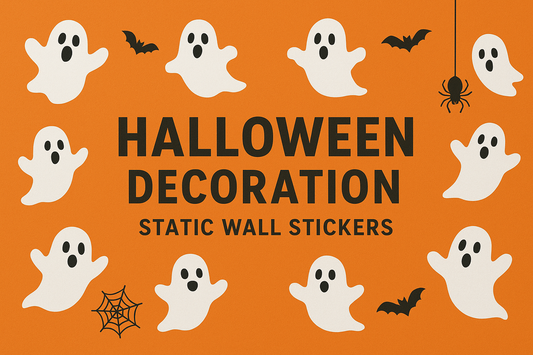 Halloween Decoration Static Wall Stickers (BQ047 Ghost) – Easy, Fun, and Family-Friendly Halloween Decor