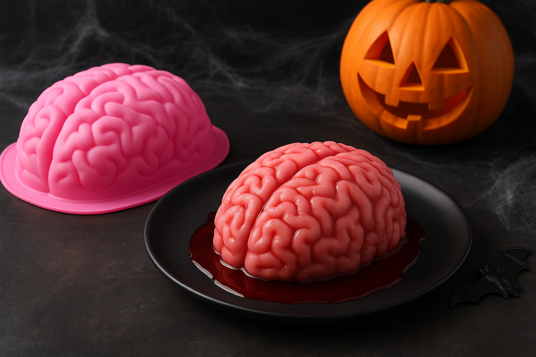 Human Brain Shape Silicone Baking Mold (Pink): The Spooky, Sweet Secret to Perfect Halloween Cakes and Desserts