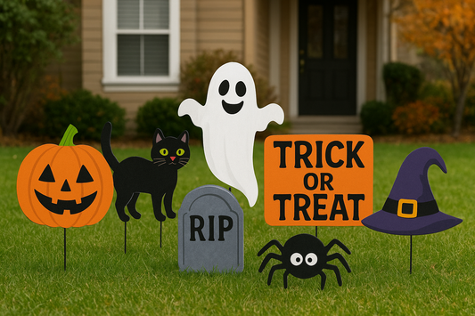 Witching Home Wonderland: The Complete Halloween Yard signs Outdoor Garden Decoration Guide for a Haunted, and Beautiful and Holiday-like Environment
