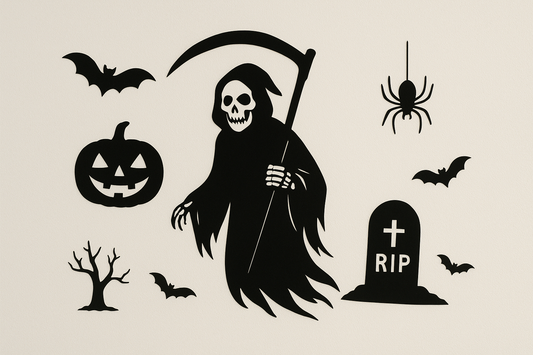 The creepy artistic spirit is among us: the Halloween wall sticker decoration has literally taken your whole house to a haunted fairyland