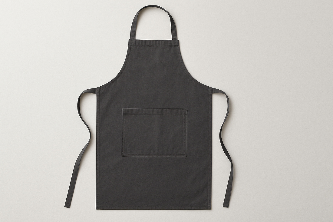 Cotton Simple Home Woman Apron (Dark Gray)