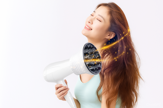 New Air Universal Hair Diffuser Hair-Dryer Air Hood Blow Mode Curl Hair Styler Artifact for Salon Curls at Home, Volume, and Frizz-Free Shine-White