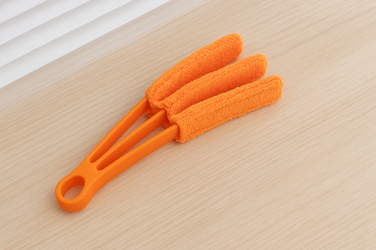 Microfiber Blind Dust Removal Cleaning Brush (Orange): The Ultimate Tool for Effortless Dust-Free Living