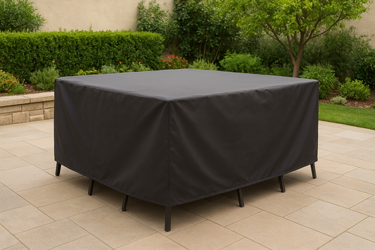Ultimate Protection for Outdoor Furniture: Waterproof and Dustproof Courtyard Table and Chair Cover (130x71cm)