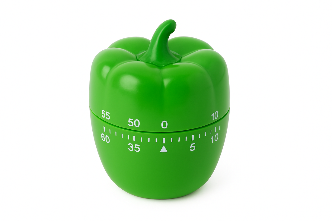 Stay on Time with Style: Vegetable Kitchen Timer Cooking Mechanical Count Down Alarm (Random Color Delivery)