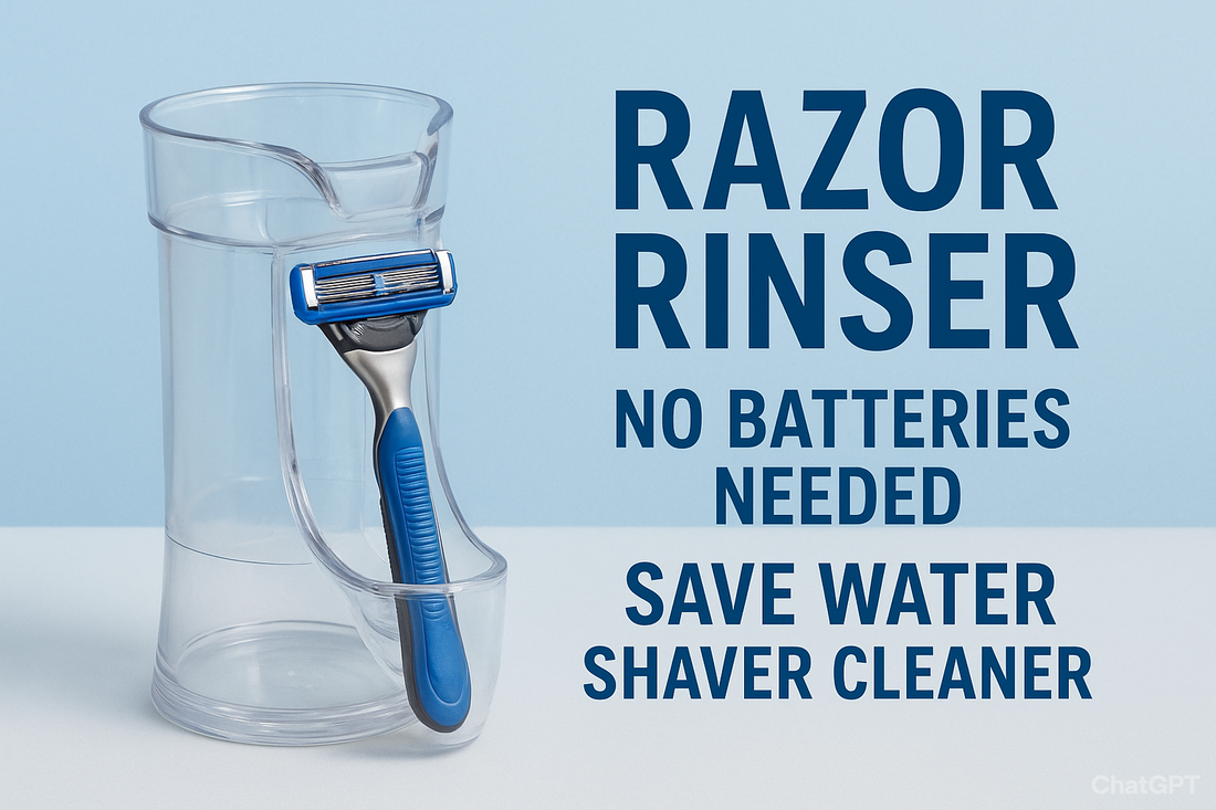 The Razor Rinser is the new impeccable model which cuts smoothly like no other improvement ever made in the fine art of shaving