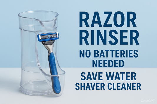 The Razor Rinser is the new impeccable model which cuts smoothly like no other improvement ever made in the fine art of shaving