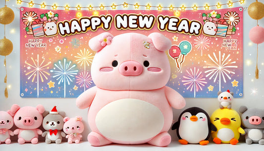 Ring in the New Year with Cozy Charm: Adorable Animal Cartoon Pillow Cushions You’ll Love!