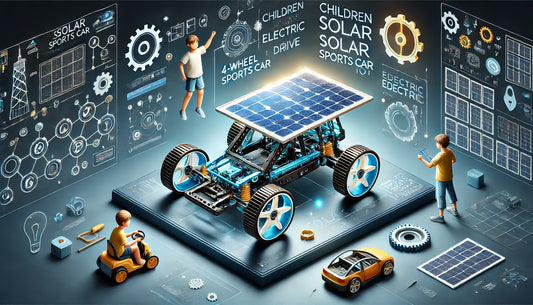 DIY Solar Sports Car Toy: Spark Creativity, Fun, and Learning in Your Child!