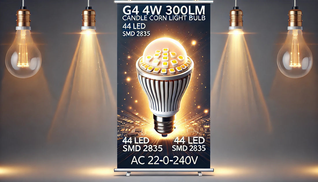 Illuminate Your Space: The Benefits of the G4 4W Candle Corn LED Bulb