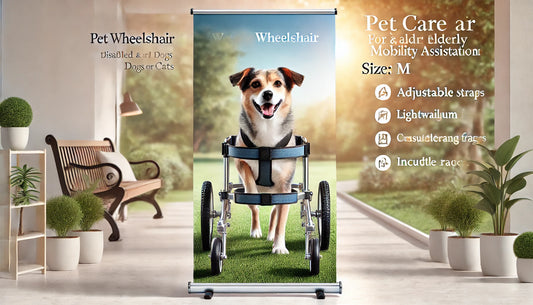 Empowering Mobility: How Pet Wheelchairs Enhance the Lives of Disabled and Elderly Dogs and Cats