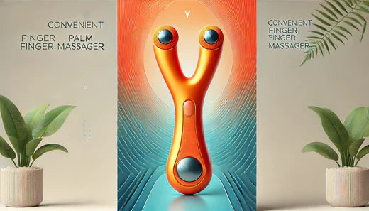 Revolutionize Relaxation: Discover the Benefits of the Y-Type Convenient Finger Palm Massager Tool in Orange
