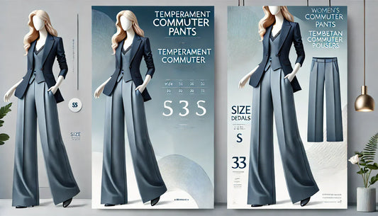 Effortless Elegance: Styling Tibetan Blue Wide-Leg Suit Trousers for Every Occasion