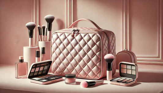 Chic and Practical: The Ultimate Women’s Quilted Makeup Bag for Travel and Everyday Use