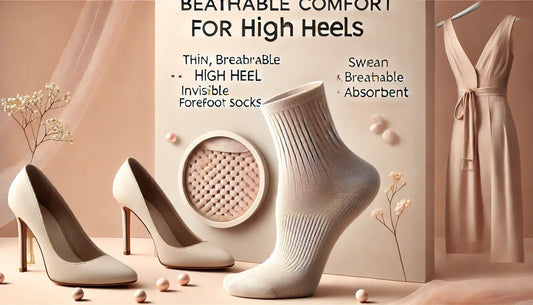 Step in Comfort: The Ultimate Guide to Thin Breathable Invisible Forefoot Socks for High Heels