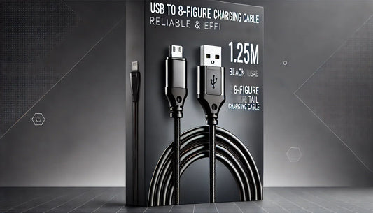 Power Up Anywhere: The Ultimate USB to 8-Figure Tail Charging Cable for Shavers & More