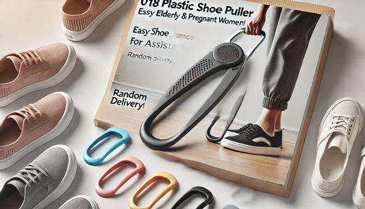 Effortless Shoe Wearing: How the 018 Plastic Handle Shoe Puller Makes Life Easier for Seniors and Pregnant Women