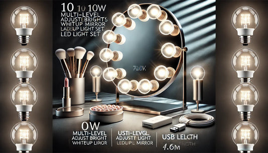Transform Your Vanity: The Ultimate Guide to Hollywood-Style LED Makeup Mirror Lights