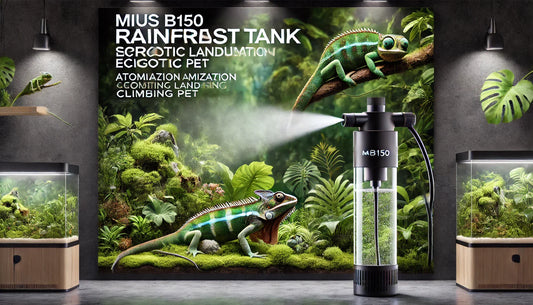 MIUS B150 Rainforest Tank Ecological Landscaping Atomization Climbing Pet Spray Pump (CN Plug)