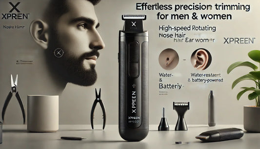 XPREEN XPRE001: The Ultimate Electric Nose & Ear Hair Trimmer for Effortless Grooming