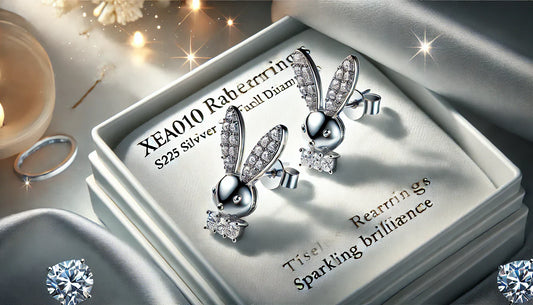 XEA010 S925 Silver Rabbit Earrings: A Dazzling Blend of Elegance and Charm