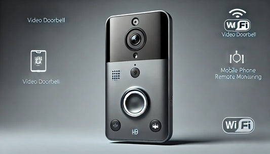 M2 720P Smart WiFi Video Doorbell | Wireless Home Security with Mobile Remote Monitoring, Motion Detection & Night Vision